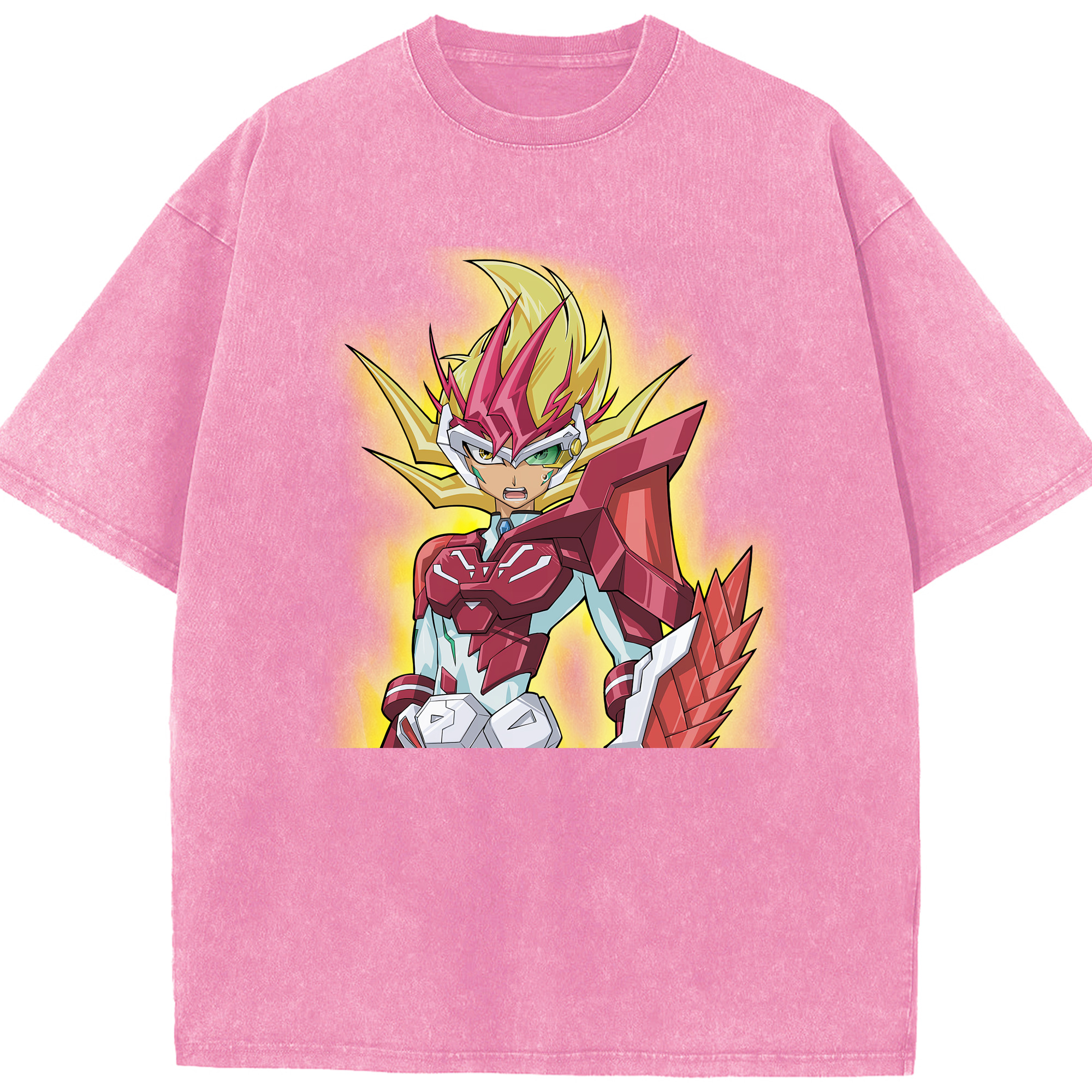 （画像用） 遊☆戯☆王 Yu-Gi-Oh! 綿100% ヴィンテージ風 半袖Tシャツ（フロントプリント）